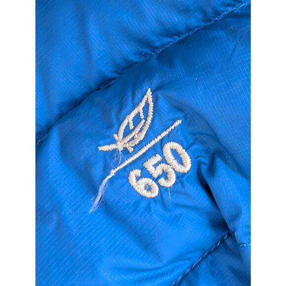 L.L. Bean Kids Ultralight 650 Down Hooded Jacket Size L (14-16) - Blue - Picture 14 of 14